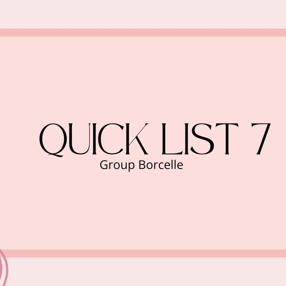 Quick List #6